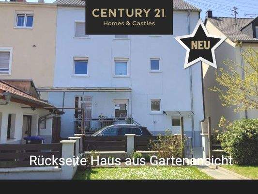 Rueckseite des Hauses