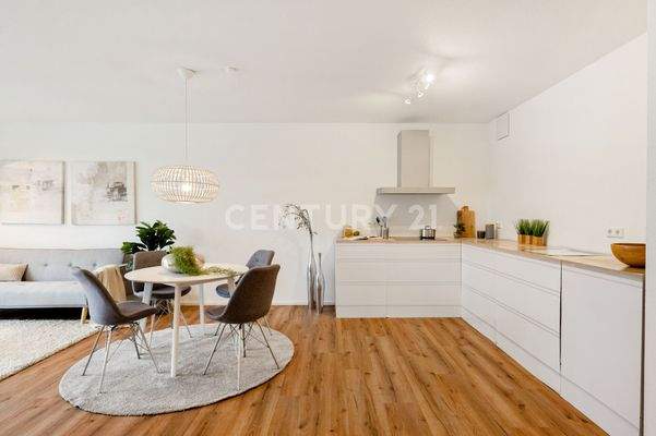 Küche und Esszimmer