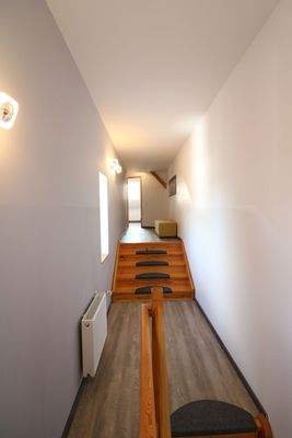 Flur zu den Schlafzimmern