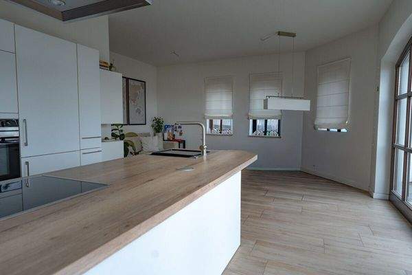 Küche und Wohnbereich