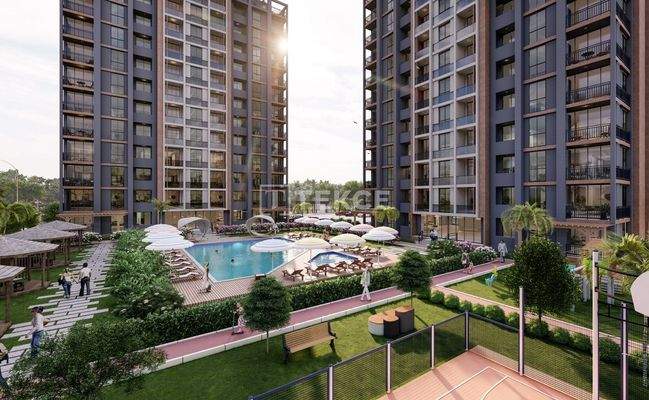 Apartments for Sale in Advantageous Location in Mersin Mezitli