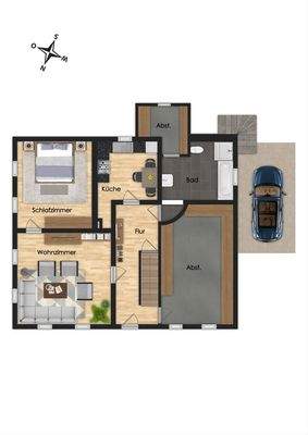 Grundriss - Erdgeschoss