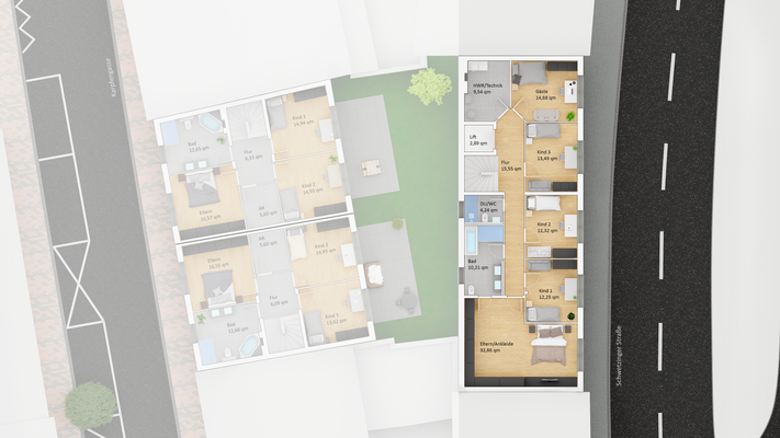 Grundriss OG Schwetzinger 6