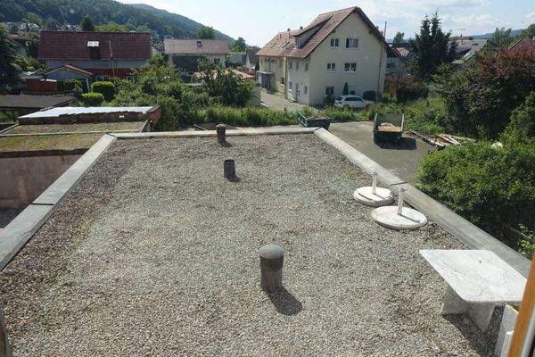 Terrasse vom Wohnzimmer