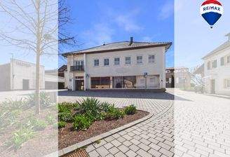 REMAX Immobilien DeLux Wohn-/Geschäftshaus Frontansicht Aidenbach Mark Borowicz