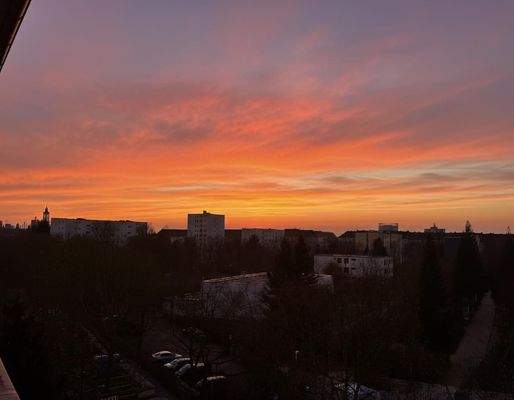 Sonnenuntergang Balkon