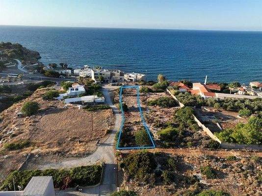 Kreta, Rethymno: Investitionsgrundstück mit Meerblick nahe Stadtzentrum zu verkaufen