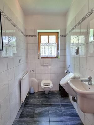 WC mit Handwaschbecken / EG