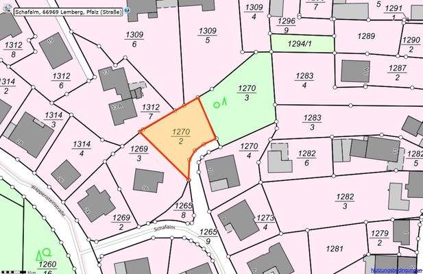 Lageplan-Nutzung_1270-2_Lemberg_Schafalm 14