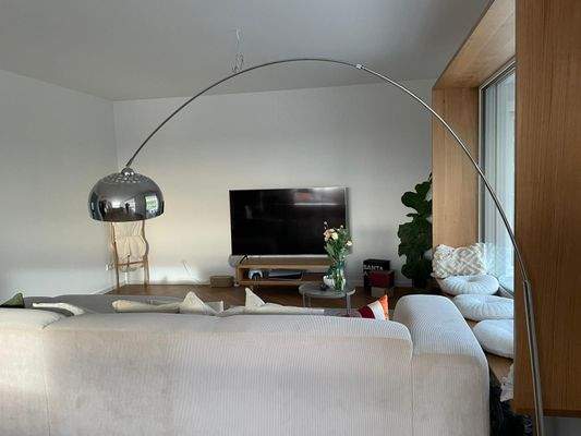 Blick zum Wohnbereich