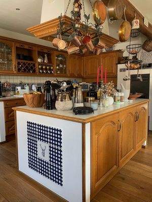 Küche- französischer Herd "LaCornue" (Gas und Strom)