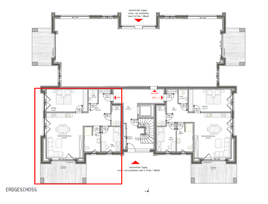 Grundriss Wohnung 1 