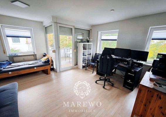 Wohn- und Schlafzimmer