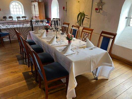 Der stilvolle Veranstaltungsbereich