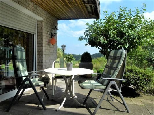 gemütliche Terrasse