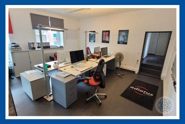 Arbeitsplätze am Eingang