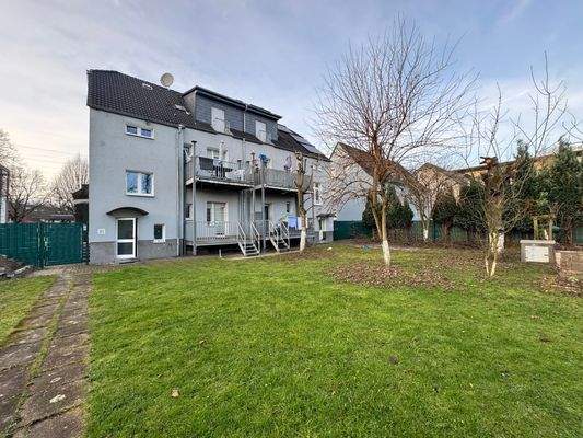 Hausansicht von hinten