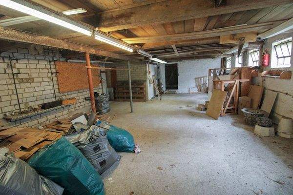 Stallgebäude 2. Teil der Ausbaureserve