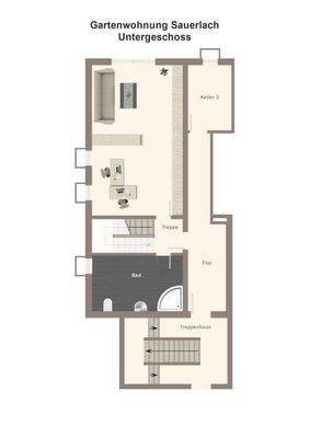 Grundriss Untergeschoß