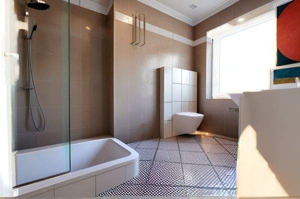 Badezimmer im 1. OG - Einrichtungsbeispiel