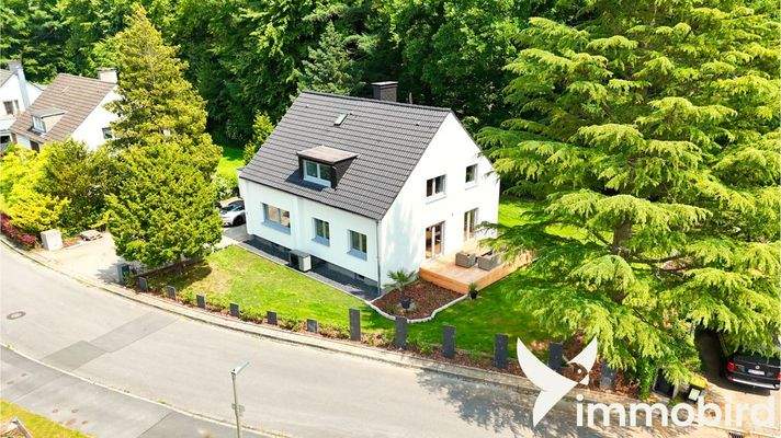 Hausansicht aus der Luft