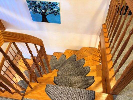 hübsches und gepflegtes Treppenhaus