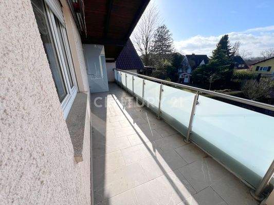 Großer Balkon...