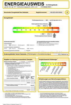 Energieausweis REH 7c