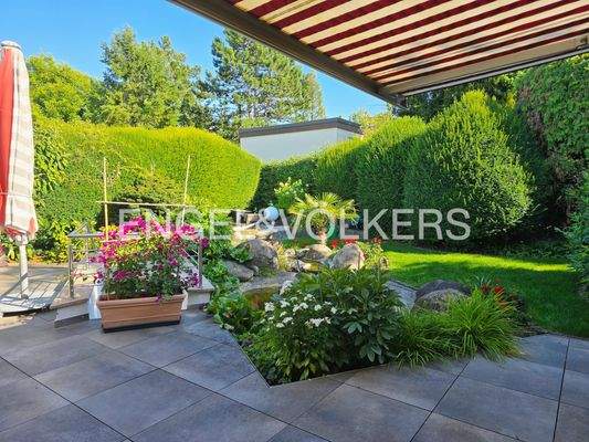 Liebevoll angelegter Garten