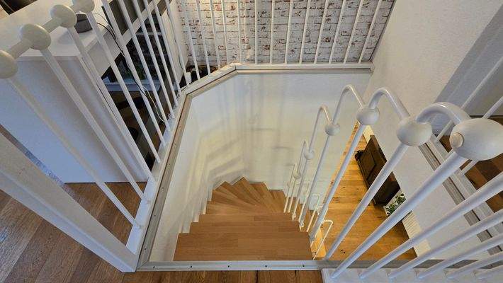 Treppenaufgang zur Galerie