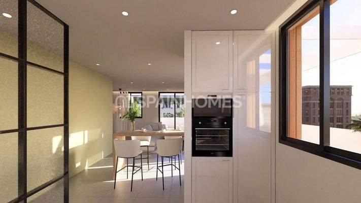 2 and 3-Bed Flats with Shared Pool in Jávea