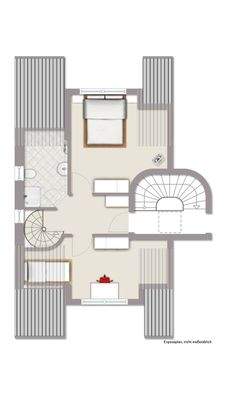 Dachgeschoss obere Ebene