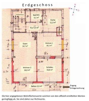 Grundriss Erdgeschoss