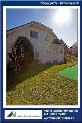 Oberursel  Hintergasse 6 04 Ansicht hinten Garten 