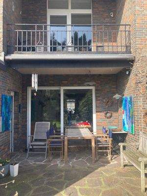 Chillen auf der Terrasse