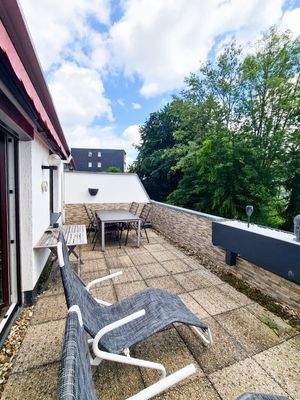 Großflächiger Balkon 