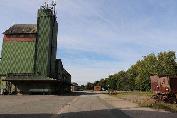 Blick über die Freifläche