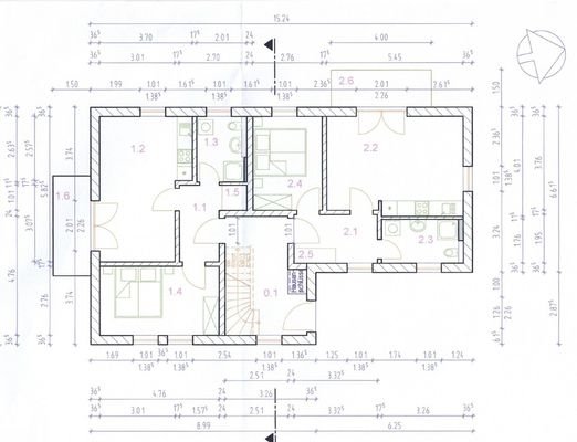 Grundriss EG Peenemünde H28A