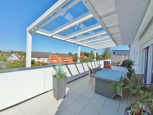 Dachterrasse...