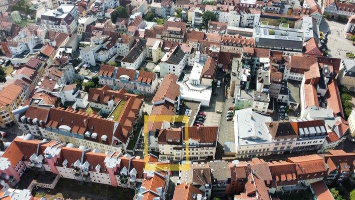 Lage des Hauses im Stadtzentrum