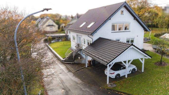 Blick von der Straße