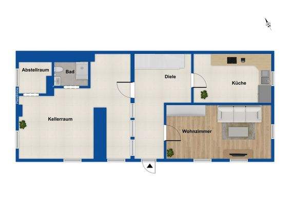 Grundriss Erdgeschoss