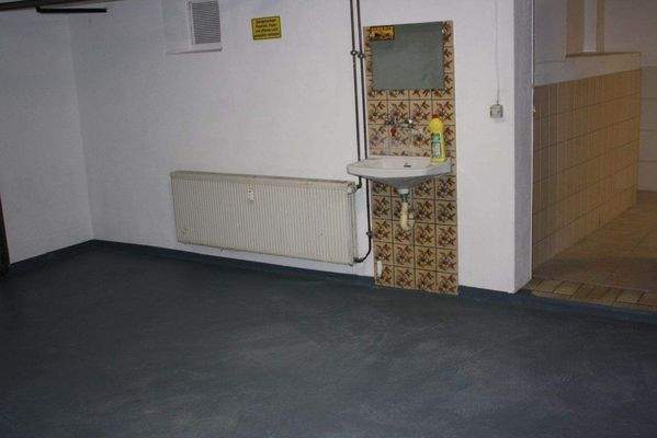 Teilbereich Garage 1 mit Heizung