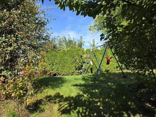 Eingewachsener Garten