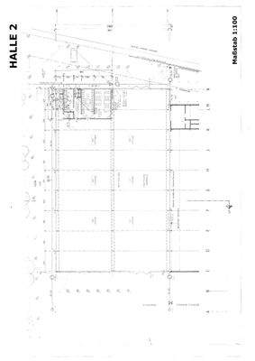 Grundriss Halle 2