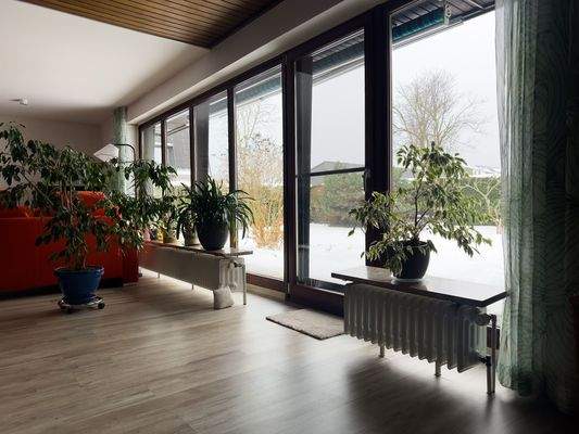 Wohnbereich Gartenansicht