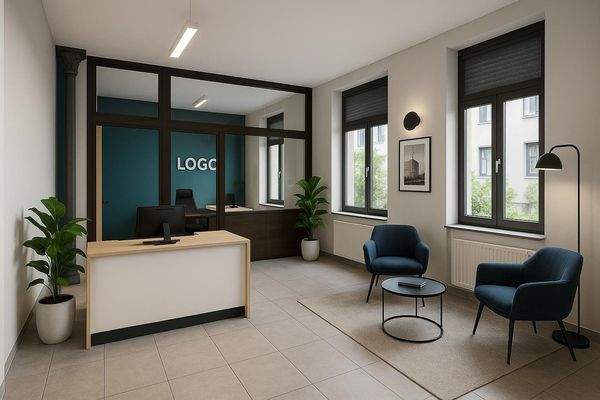 Büro Visualisierung