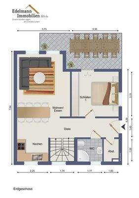 Grundriss Erdgeschoss