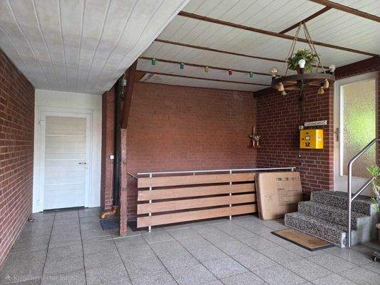 überdachter Innenhof-Wintergarten