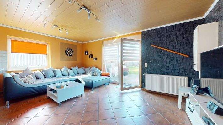 Küche/Wohnbereich Einliegerwohnung